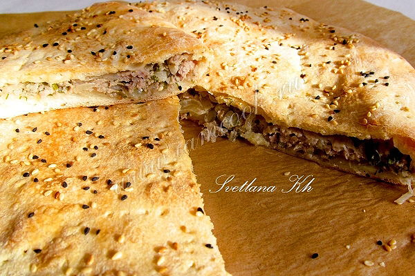 Готовим вкусный пирог с мясным фаршем