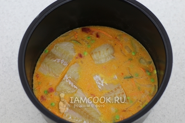 Влить бульон