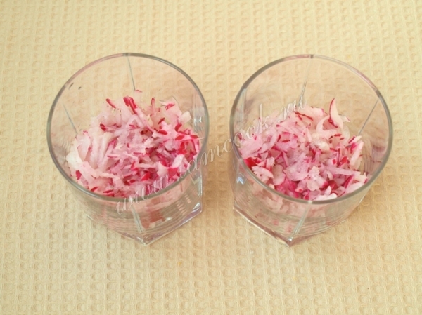 Редис - первый слой верринов