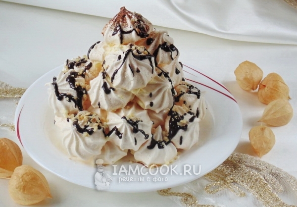 Рецепт торта «Графские развалины» из безе