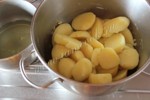 картофель на пюре