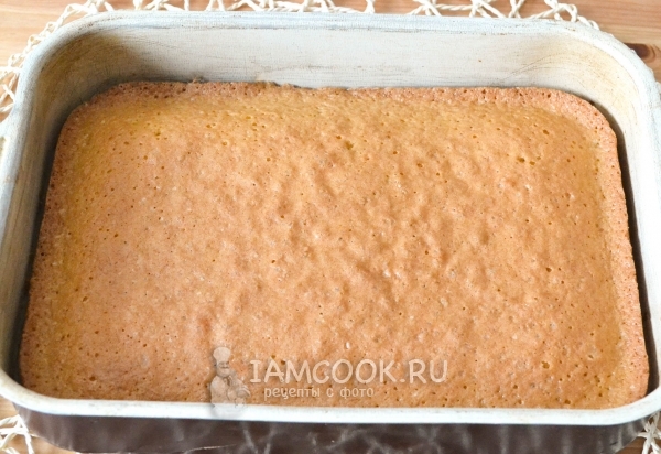 Испечь корж