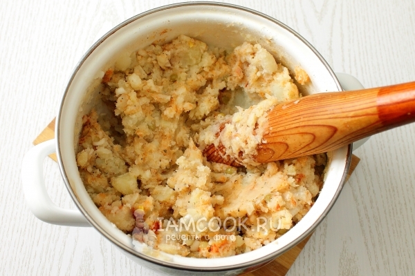 Потолочь начинку