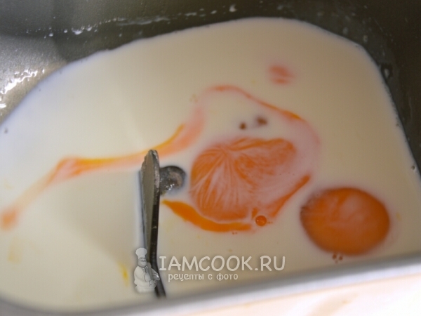 Молоко, яйца, сахар