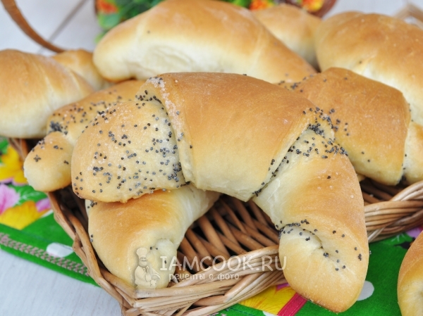 Фото рогаликов на молоке