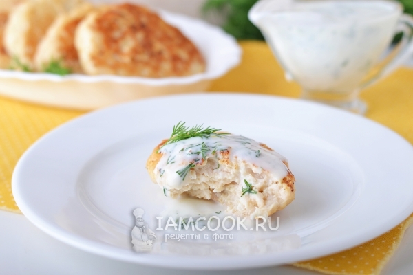 Рецепт куриных котлет с творогом по Дюкану