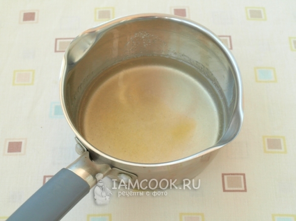 Желатин в воде