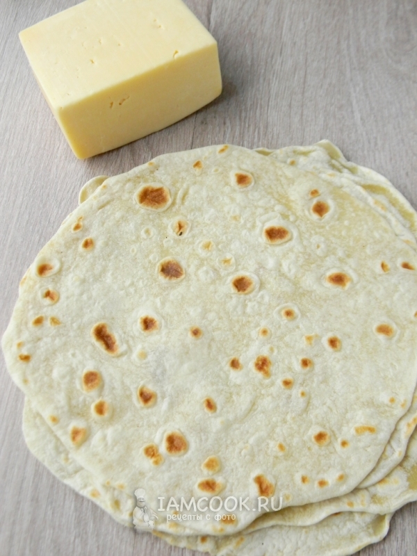 Ингредиенты для кесадильи с сыром