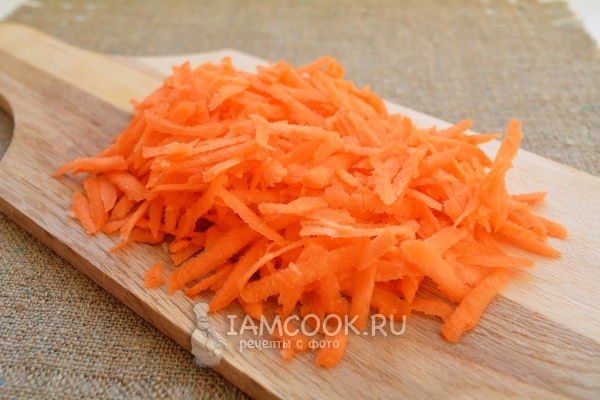 Морковь тертая