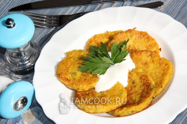Фото овощных блинчиков