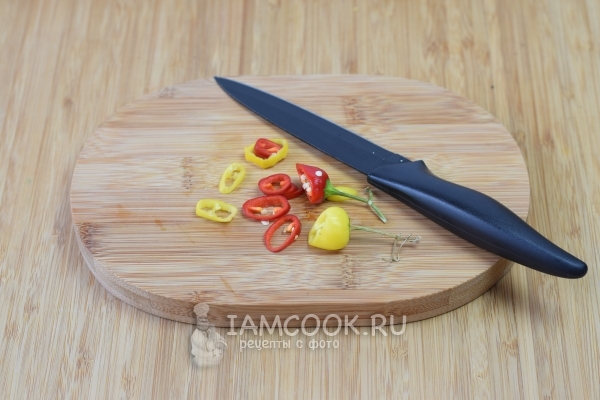 Порезать перец