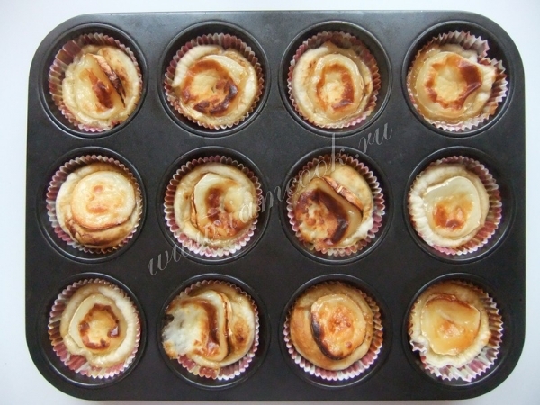 Тарталетки запеченные в духовке