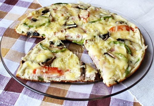 Пицца на сковороде