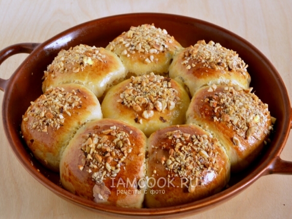 Фото ореховых булочек