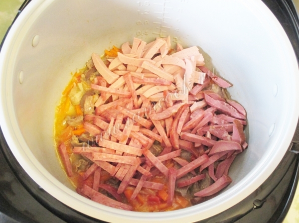 колбаса в мультиварке