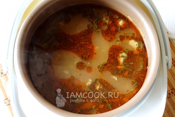 Рецепт рассольника с перловкой в мультиварке