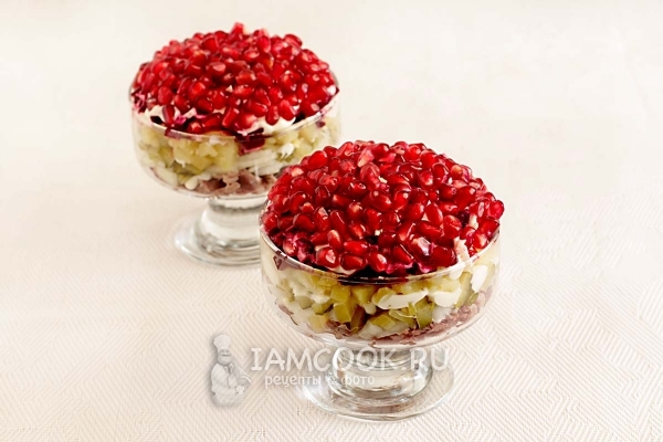 Выложить гранат