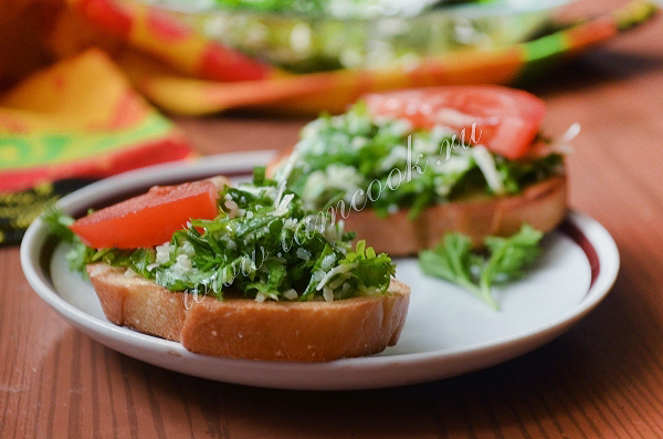 Готовим Альмогроте с петрушкой