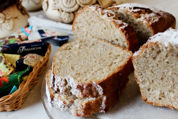 Рецепт кекса с тыквой и кокосом