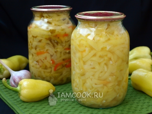 Рецепт болгарского перца на зиму