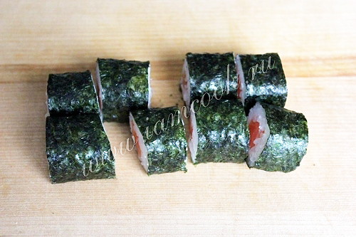 Рецепт приготовления роллов сяке маки