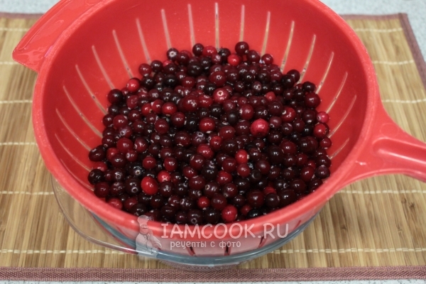 Помыть клюкву