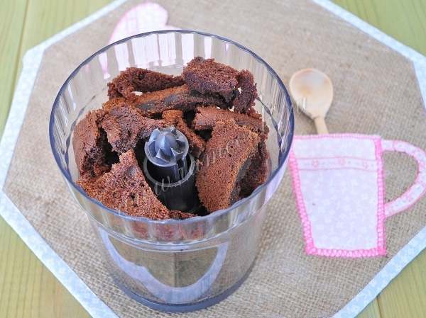 Бисквит в блендере