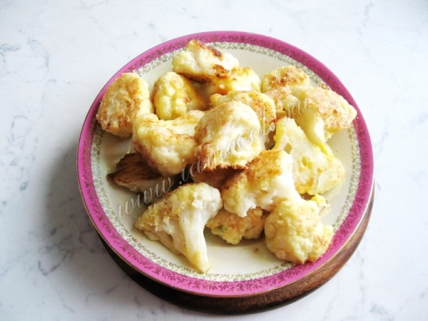 Капуста жареная