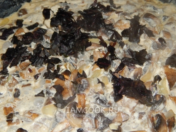 Добавить базилик