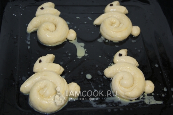 Выпечь зайчиков в духовке