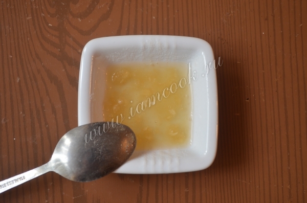 желатин с водой