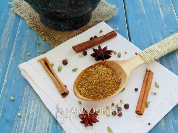 Рецепт гарам масалы