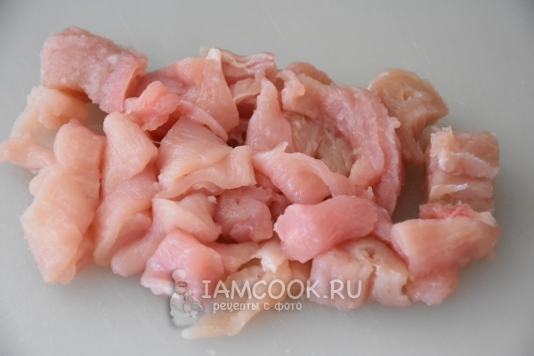 Порезать мясо