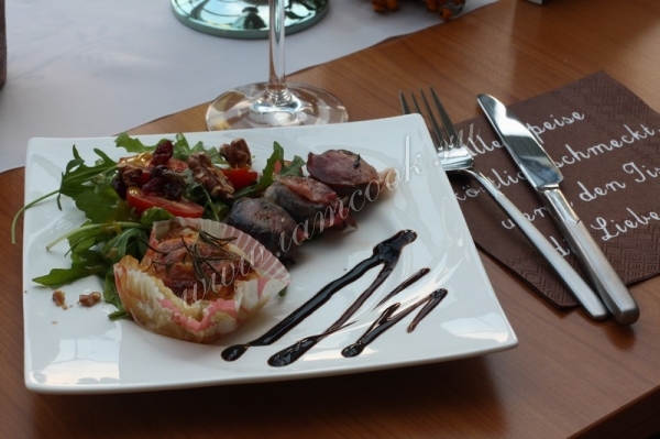 Фото салата с закусками