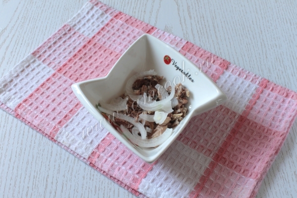 Слой из рыбы