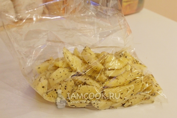 Картофель в пакете для запекания