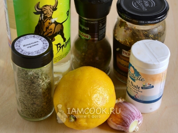 Ингредиенты для маринада для шашлыка из курицы