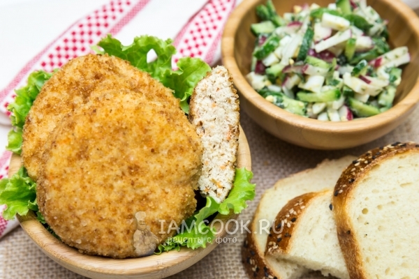 Фото куриных биточков
