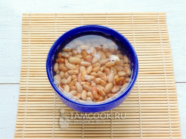 Замочить фасоль