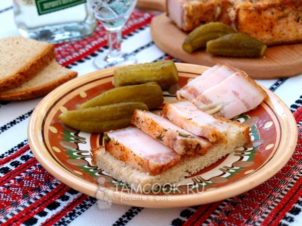 Фото сала по-украински