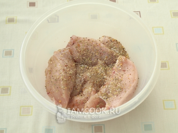 Замариновать мясо