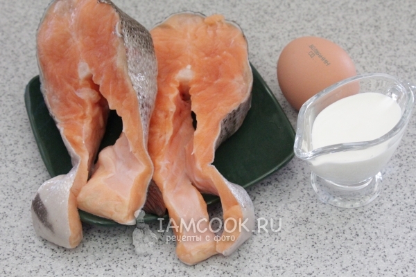 Ингредиенты для красной рыбы в мультиварке