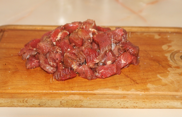 Телятина для тушения в духовке