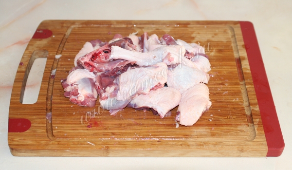 нарубленная утка