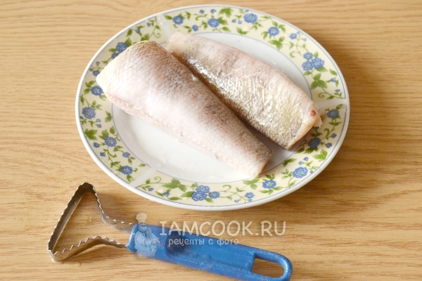 Почистить рыбу