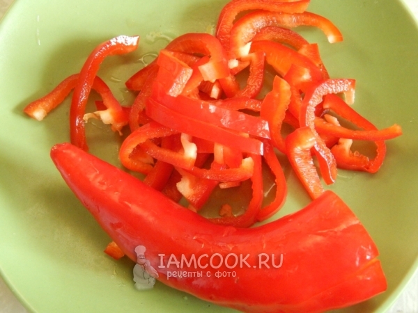 Порезать перец