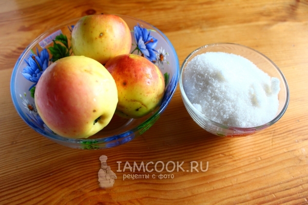 Ингредиенты для джема из ранеток на зиму