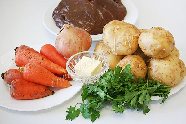 Ингредиенты для супа Айнтопф