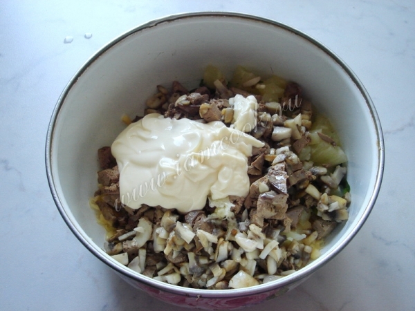 Заправка салата