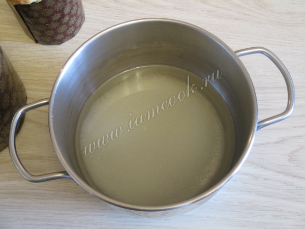 Сахар в воде